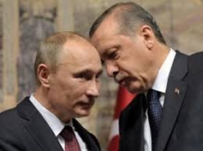 Путин проведет сегодня в Кремле переговоры с Эрдоганом